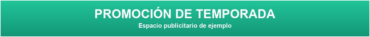 Demo: Banner horizontal 4